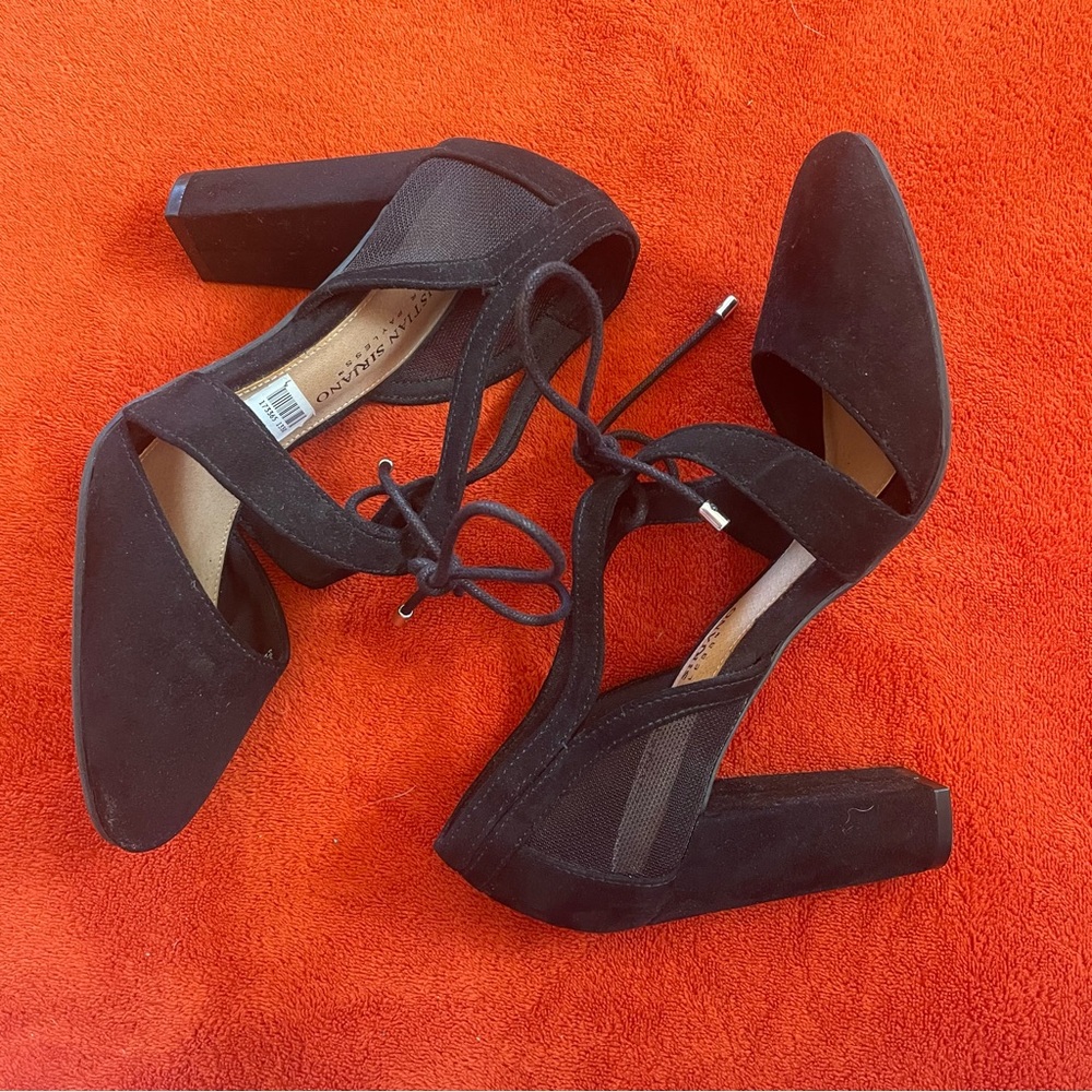 Christian Siriano Black Heels